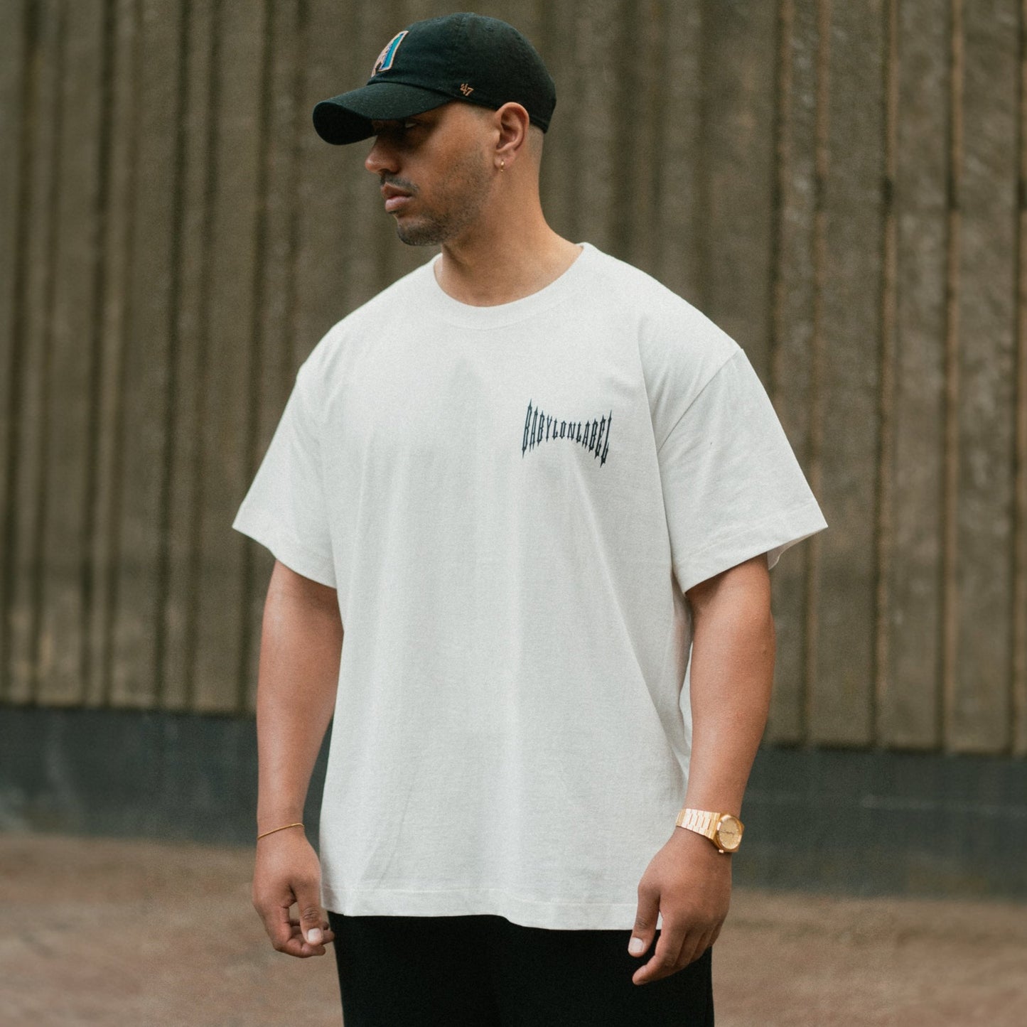 BABYLONLABEL Rockstar Tee - Off White