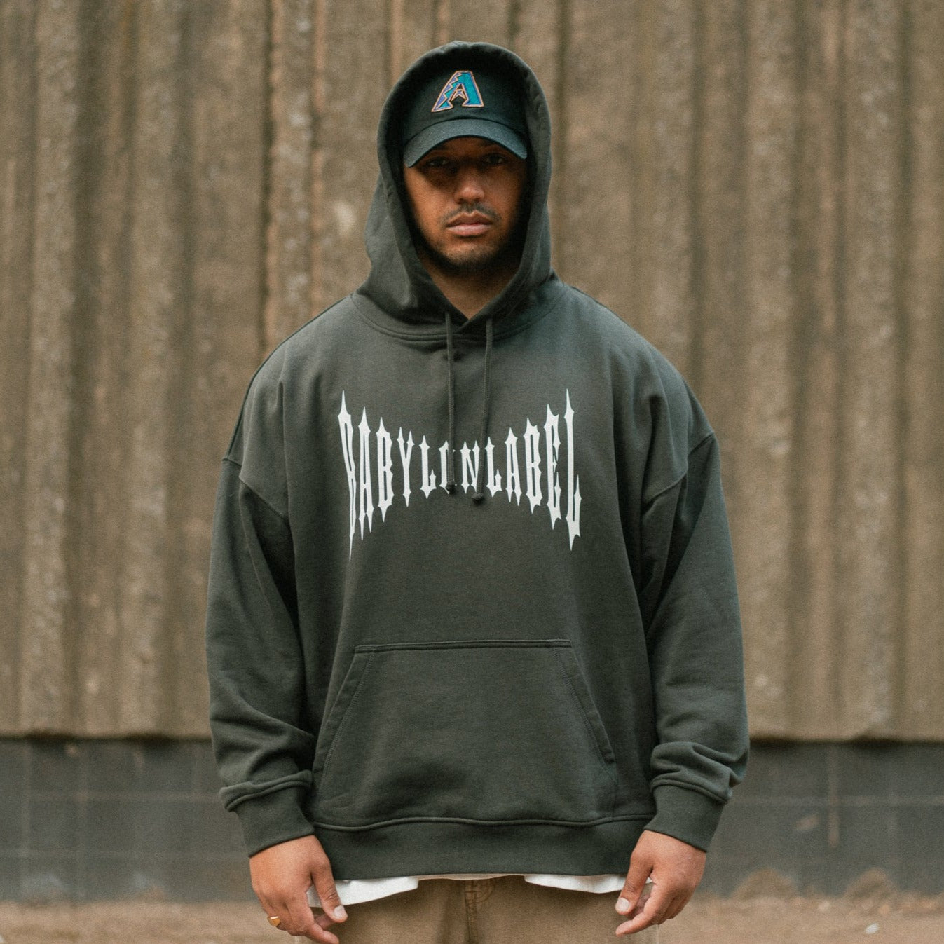 BABYLONLABEL Rockstar Hoodie - Off Black