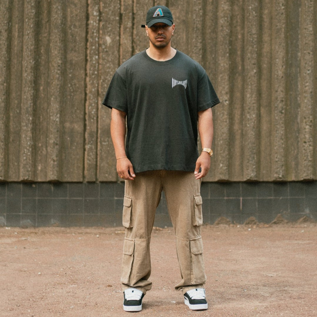 BABYLONLABEL Rockstar Tee - Off Black
