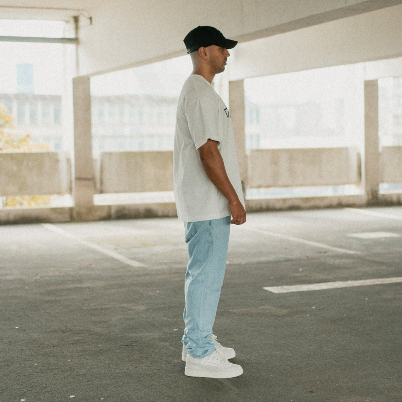BABYLONLABEL Original Logo Tee - Off White