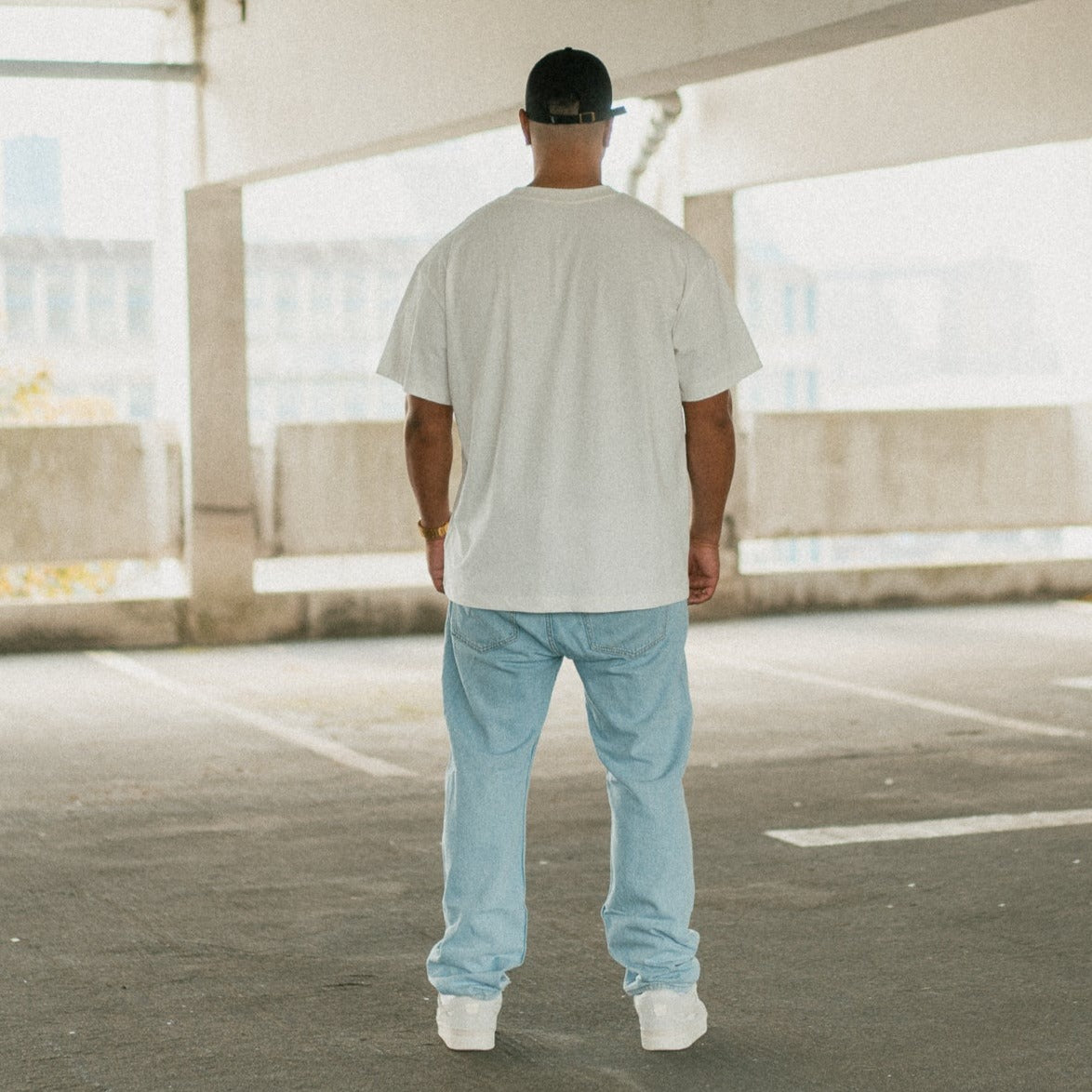 BABYLONLABEL Original Logo Tee - Off White