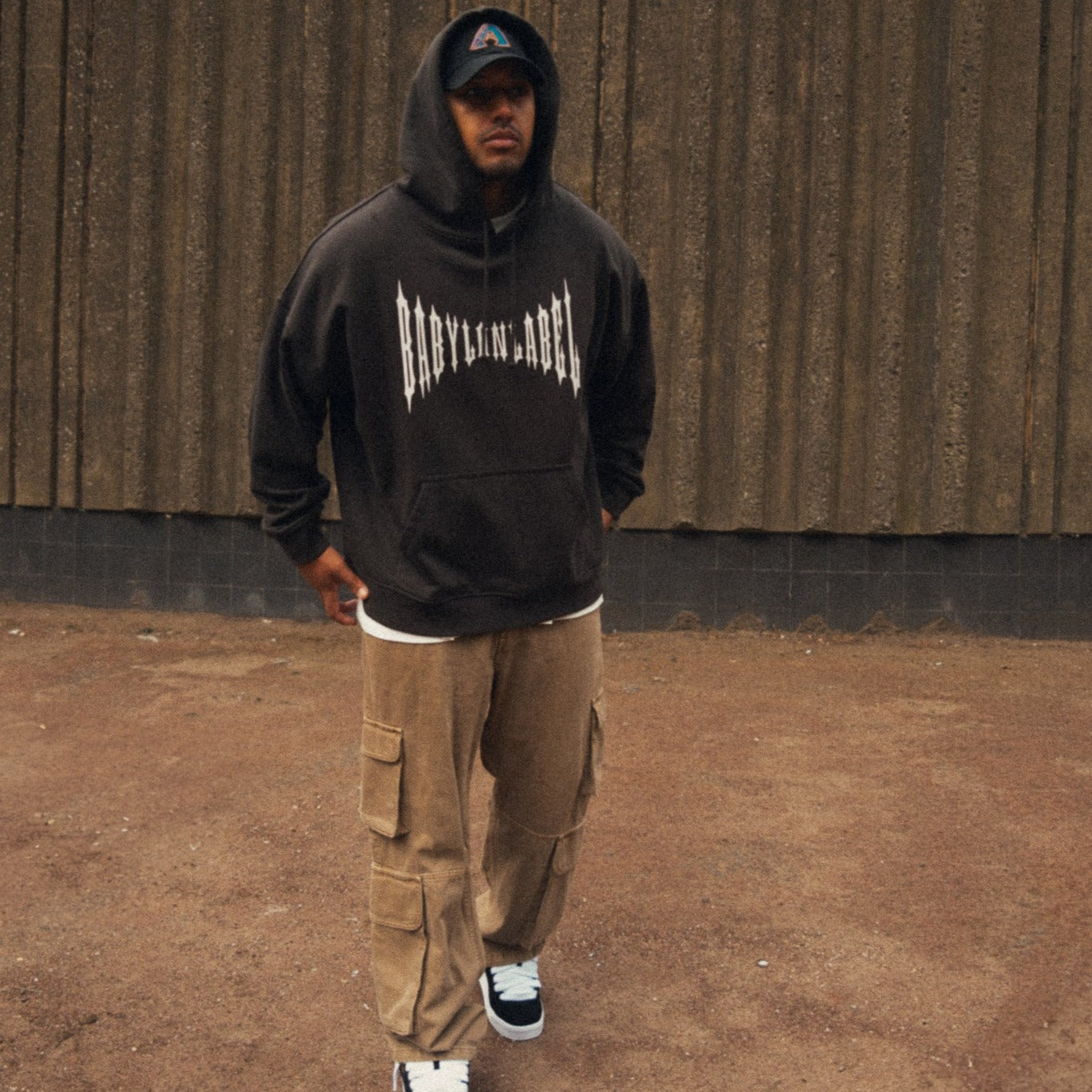 BABYLONLABEL Rockstar Hoodie - Off Black