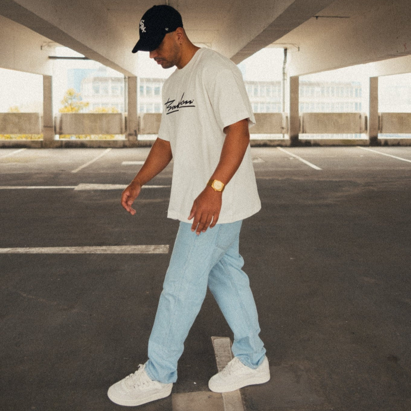 BABYLONLABEL Original Logo Tee - Off White